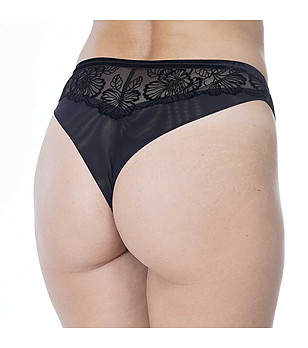 Бикини бразилиана в черно Flora снимка