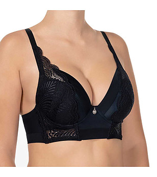 Черен сутиен с повдигащ ефект Matilda снимка