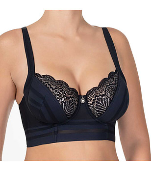 Черен сутиен с меки чашки Matilda снимка