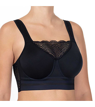 Черен сутиен тип бюстие Matilda снимка