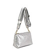 Малка сребриста дамска чанта Danae-1 снимка