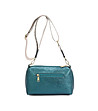 Малка дамска чанта в цвят емералд Danae-2 снимка