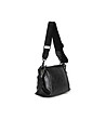 Черна дамска чанта с презрамка Sanoma-1 снимка