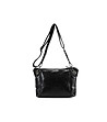 Черна дамска чанта с презрамка Sanoma-2 снимка