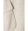 Бежова пола от лен и памук Koni-4 снимка