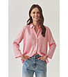 Розова дамска риза ISLA от лиосел-2 снимка