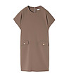 Рокля в цвят мока Menirko-3 снимка