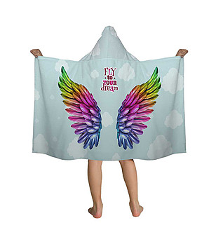 Детска кърпа с качулка Мечтател снимка