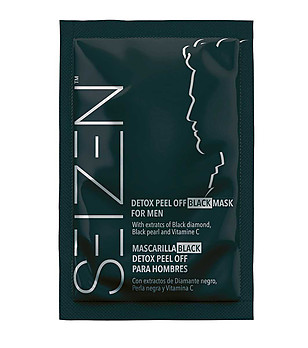 Черна детокс маска с пилинг ефект за мъже снимка