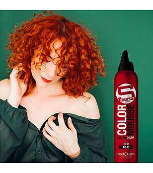 Мус оцветител с фиксиращ ефект RED 300 мл снимка