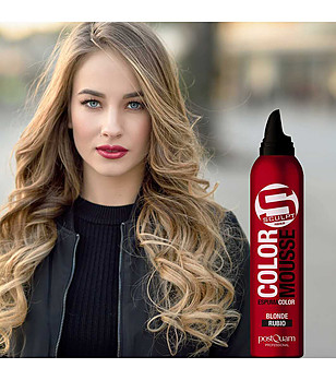 Мус оцветител с фиксиращ ефект BLONDE 300 мл снимка