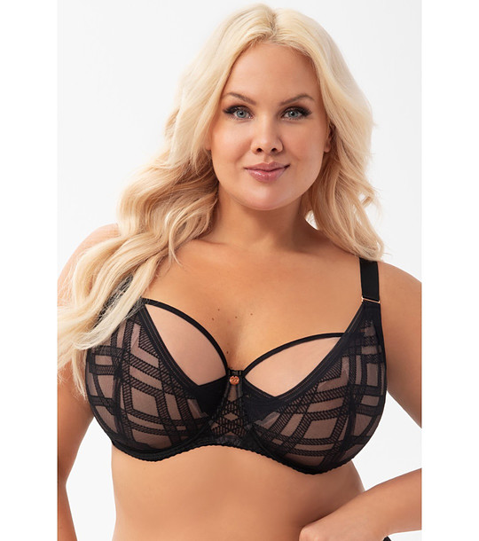 Черен сутиен с меки чашки Estelle снимка