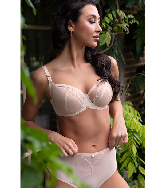 Сутиен в бежов нюанс с меки чашки Ida снимка