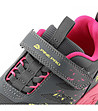 Детски трекинг обувки в сиво и розово MAURO-1 снимка