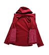 Дамско softshell яке в бордо HOORA-2 снимка