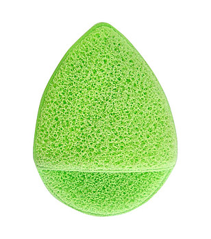 Зелена губа за почистване на лице снимка