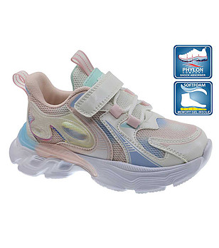 Розови детски маратонки със стелка от мемори гел снимка