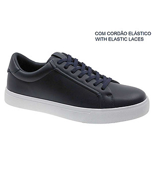 Тъмносини мъжки сникърси снимка