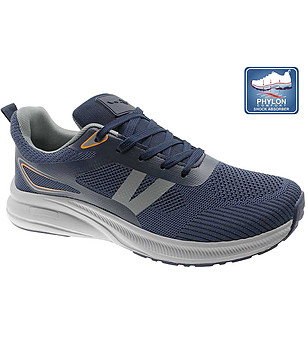 Тъмносини мъжки маратонки с подметка Phylon снимка