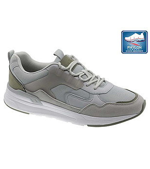 Сиви юношески маратонки с подметка Phylon снимка