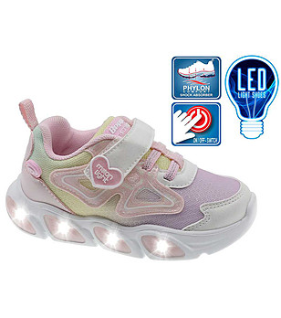 Розови детски маратонки с подметка Phylon снимка