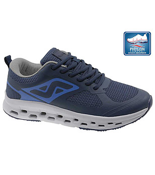 Мъжки маратонки в тъмносиньо с подметка Phylon снимка