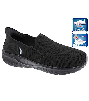 Черни мъжки спортни обувки с подметка Phylon снимка