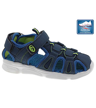 Тъмносини детски сандали с подметка Phylon снимка