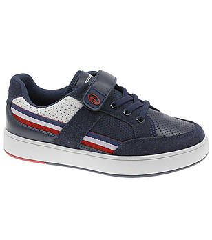 Тъмносини детски кецове снимка