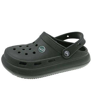 Детски чехли в цвят каки снимка