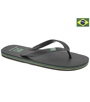 Черни детски джапанки снимка