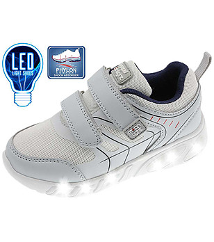 Сиви детски маратонки снимка