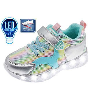 Многоцветни детски маратонки с подметка Phylon снимка