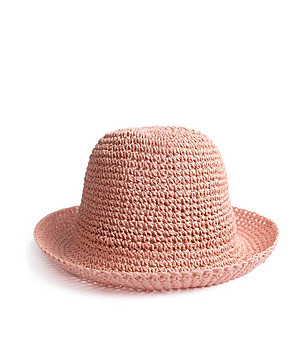 Дамска лятна шапка в розово Aldora снимка