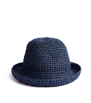 Дамска лятна шапка в тъмносиньо Aldora снимка