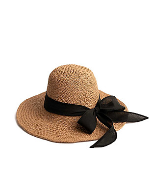 Кафява дамска капела с черна лента Ravia снимка