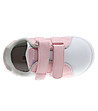 Бебешки обувки в екрю и розово-3 снимка