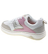 Детски сникърси в бяло сребристо и розово-2 снимка