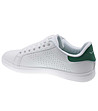 Бели мъжки сникърси със зелен детайл-2 снимка