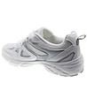 Дамски маратонки в бяло и сиво с подметка Phylon-2 снимка