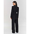 Черен дамски костюм от само и панталон Monika-2 снимка