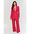 Дамски костюм от само и панталон в цвят малина Monika-2 снимка