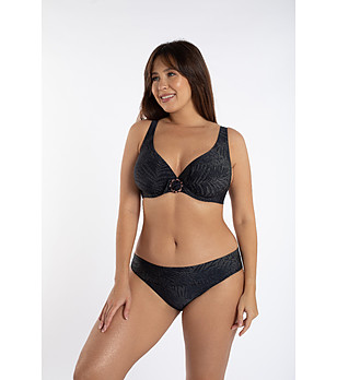 Черно долнище на бански Wild Sienna снимка