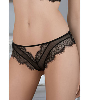 Дантелени прашки в черно Idrisa снимка