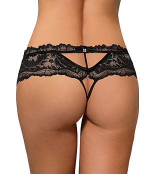 Черни прашки с дантела Sefia снимка