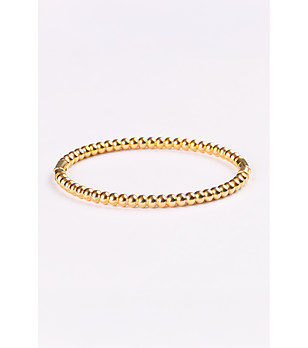 Дамска гривна с покритие от злато Melisa снимка