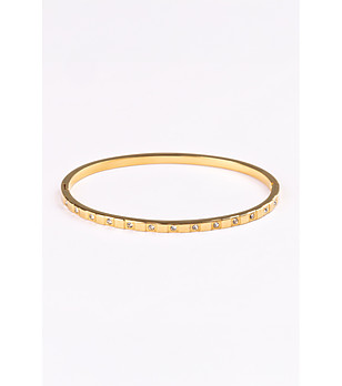 Дамска гривна със златно покритие Keila снимка