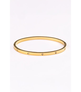 Дамска гривна със златно покритие Linela снимка