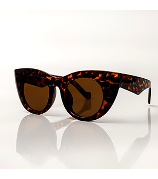 Дамски слънчеви очила в кафеви нюанси Nora снимка