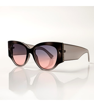 Дамски слънчеви очила в с розови лещи Lillian снимка